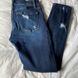 KanCan dark wash skinny jeans
